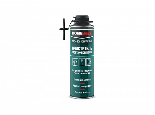 Очиститель монтажной пены DONEWELL 650 мл DPP06C