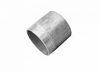 Резьба Ду 80 (3") оцинкованная стальная под приварку (для труб с наружным диаметром 89 мм)