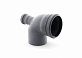 Отвод 110 (87.5°) тыл 50 (87.5°) для внутренней канализации РосТурПласт