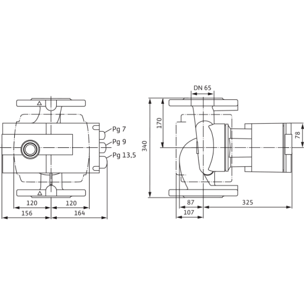 Циркуляционный насос Wilo Stratos 65/1-12 PN16