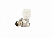 Клапан ручной радиаторный угловой 3/4" н.р.-в.р. Stout