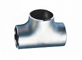 Тройник Ду 100 (4") стальной оцинкованный под приварку (для труб с наружным диаметром 108 мм)