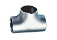 Тройник Ду 100 (4") стальной оцинкованный под приварку (для труб с наружным диаметром 108 мм)