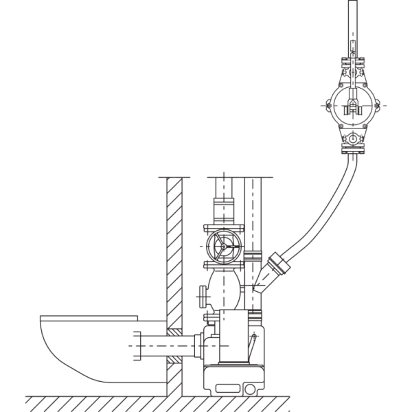 Напорная установка отвода сточной воды Wilo WILO DRAINLIFT S1/6T