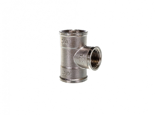 Тройник переходной 3/4" в.р. х  1/2" в.р. х 3/4" в.р. RTP