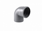 Отвод 110 (87.5°) для внутренней канализации РосТурПласт