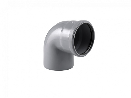Отвод 110 (87.5°) для внутренней канализации РосТурПласт