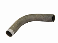 Отвод Ду 40 (1 1/2") стальной под приварку с 1 резьбой (для труб с наружным диаметром 45 мм)