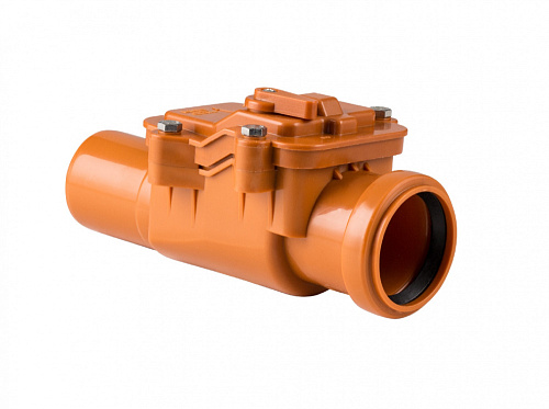 Обратный клапан 160 для наружной канализации РосТурПласт "Стандарт"