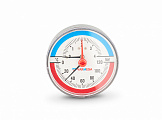 Термоманометр аксиальный 4 бар Varmega 1/2" н.р., Ø корпуса=80 мм, t=0...120°С