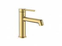 Смеситель для раковины "RAGLO" R20.10.03, цвет: сатин золотой