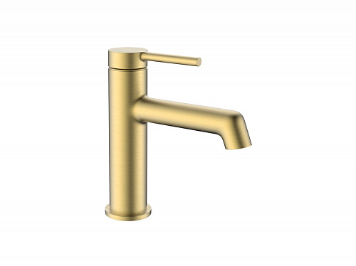Смеситель для раковины "RAGLO" R20.10.03, цвет: сатин золотой