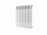 Радиатор алюминиевый ROMMER Profi 500 мм (6 секционный)