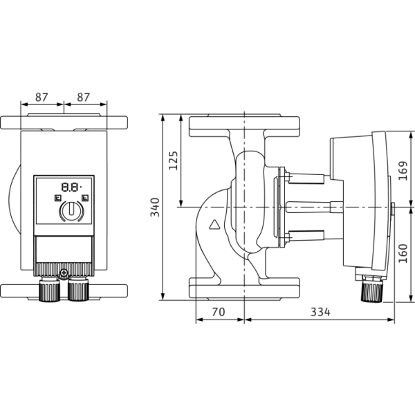 Циркуляционный насос Wilo Yonos MAXO 65/0,5-12