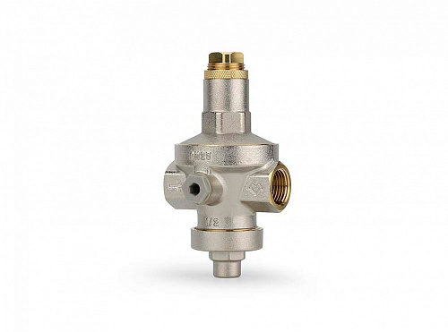 Редуктор давления мембранный Varmega 1/2" в.р.-в.р (0,5-7бар) с присоединением к манометру