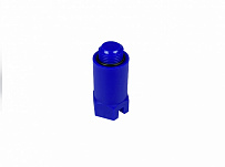 Заглушка 1/2" н.р. длинная синяя RTP