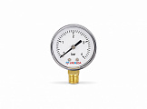 Манометр радиальный 1/4" н.р. -  4 атм. (Ø50мм) Varmega