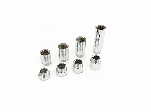 Удлинитель хромированный 40 мм 1/2" н.р.-в.р. RTP