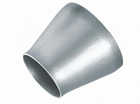 Переход Ду 100 х 125 оцинкованный под приварку (для труб с наружным диаметром 108 х 133 мм)