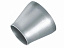 Переход Ду 80 х 100 оцинкованный под приварку (для труб с наружным диаметром 89 х 108 мм)
