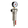 Фильтр с промывкой  1/2" ВР/ВР 250 мкр Valtec
