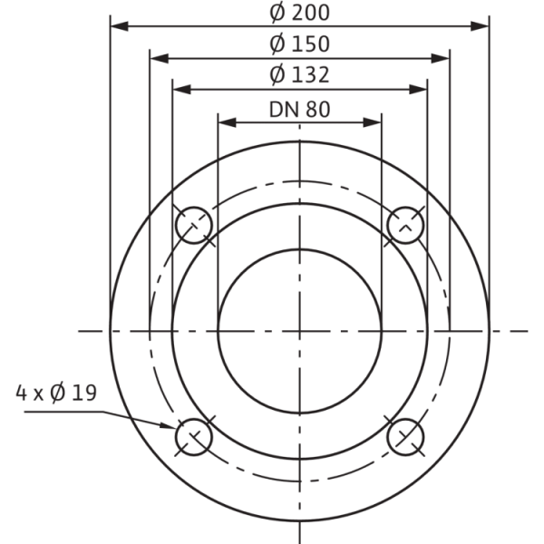 Циркуляционный насос Wilo YONOS MAXO-D 80/0,5-6 PN6