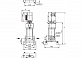 Вертикальный многоступенчатый насос Wilo Helix EXCEL 2203-6.5-1/16/E/KS