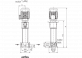 Вертикальный многоступенчатый насос Wilo Helix FIRST V 623-5/25/E/KS/