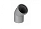 Отвод 90 (45°) для внутренней канализации HTB Ostendorf