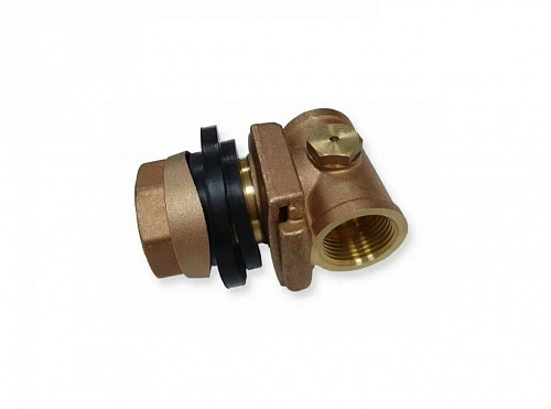 Адаптер скважинный с встроенным сливным клапаном  1" внутренняя резьба TIM