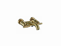 Смеситель для ванны GAPPO G3031-4 (Muca) двухвентильный с коротким изливом, цвет: бронза