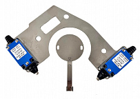 Комплект №4 для ДПЗ REON RSV83RED DN 40-150 (крепежная пластина+нажимная стрелка и 2 концевых выключателя KZ-8111)