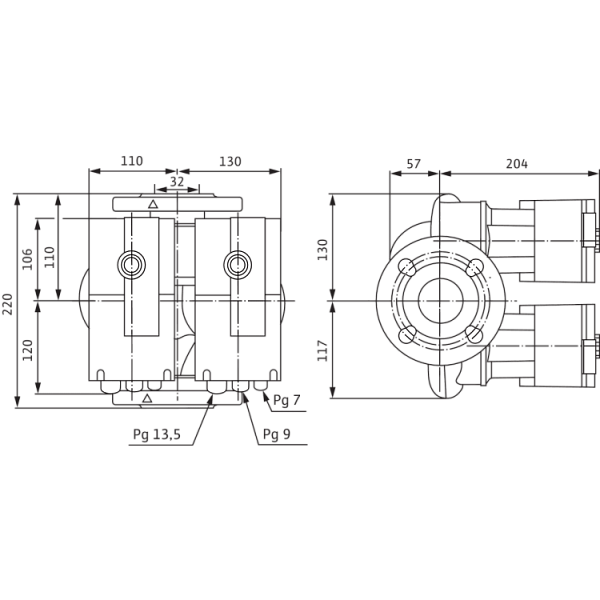 Циркуляционный насос Wilo Stratos-ZD 32/1-12