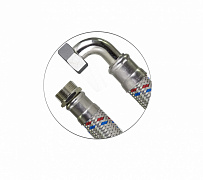 Гибкий шланг ГИГАНТ 60 см угловой 1" в.р.-н.р. TIM