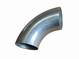Отвод Ду 50 (2") стальной оцинкованный под приварку, крутоизогнутый (для труб с наружным диаметром 57 мм)
