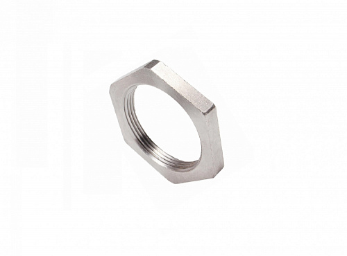 Контргайка Ду 40 (1 1/2") стальная оцинкованная