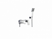 Смеситель для ванны GAPPO G3207 с коротким поворотным изливом, цвет: хром