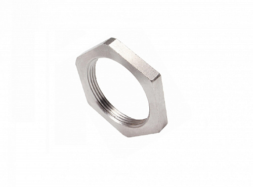 Контргайка Ду 50 (2") стальная оцинкованная