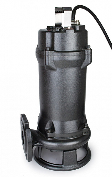 Канализационный насос Wellmix  65GNWQ 35-15-3.0 NEW (3000Вт, 3х380В, кабель 8м) с режущим механизмом