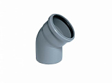 Отвод 110 (45°) для внутренней канализации HTB Ostendorf