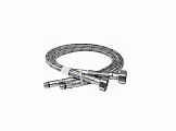 Гибкая подводка (2 шт) 1/2" * M10 -  50 см -  для смесителя