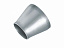 Переход Ду 65 х 150 оцинкованный под приварку (для труб с наружным диаметром 76 х 159 мм)