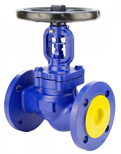 Вентиль запорный фланцевый с сильфонным уплотнением REON тип RSV17-Т DN 20