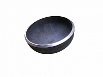 Заглушка эллиптическая Ду 80 (3") стальная под приварку (для труб с наружным диаметром 89 мм)