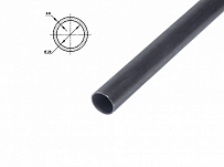 Труба черная стальная 1 класс ВГП Ду 20 (2.8) (шовная, штанга 2 метра)