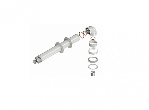 Комплект коаксиального дымохода 100/60, длина 0.75 м Royal Thermo