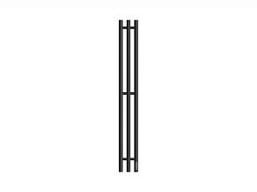 Полотенцесушитель электрический Point Деметра PN12822B П3 120x1200 диммер справа, черный