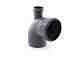 Отвод 110 (87.5°) вверх 50 для внутренней канализации РосТурПласт