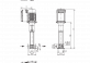 Вертикальный многоступенчатый насос Wilo Helix VE 1603-4.0-1/25/E/K