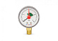 Манометр радиальный 1/4" н.р. -  4 атм. (Ø50мм) с индикатором предела Varmega